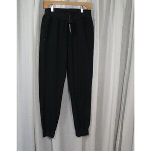 NWT Under Armour Women’s Black Loose Fit Jogger Pants Tapered Ankle